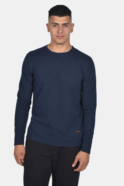 Μπλούζα Μακρυμάνικη Clever - Μπλέ Σκούρο