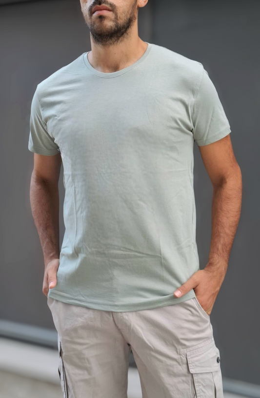 Basic T-shirt - Μέντα