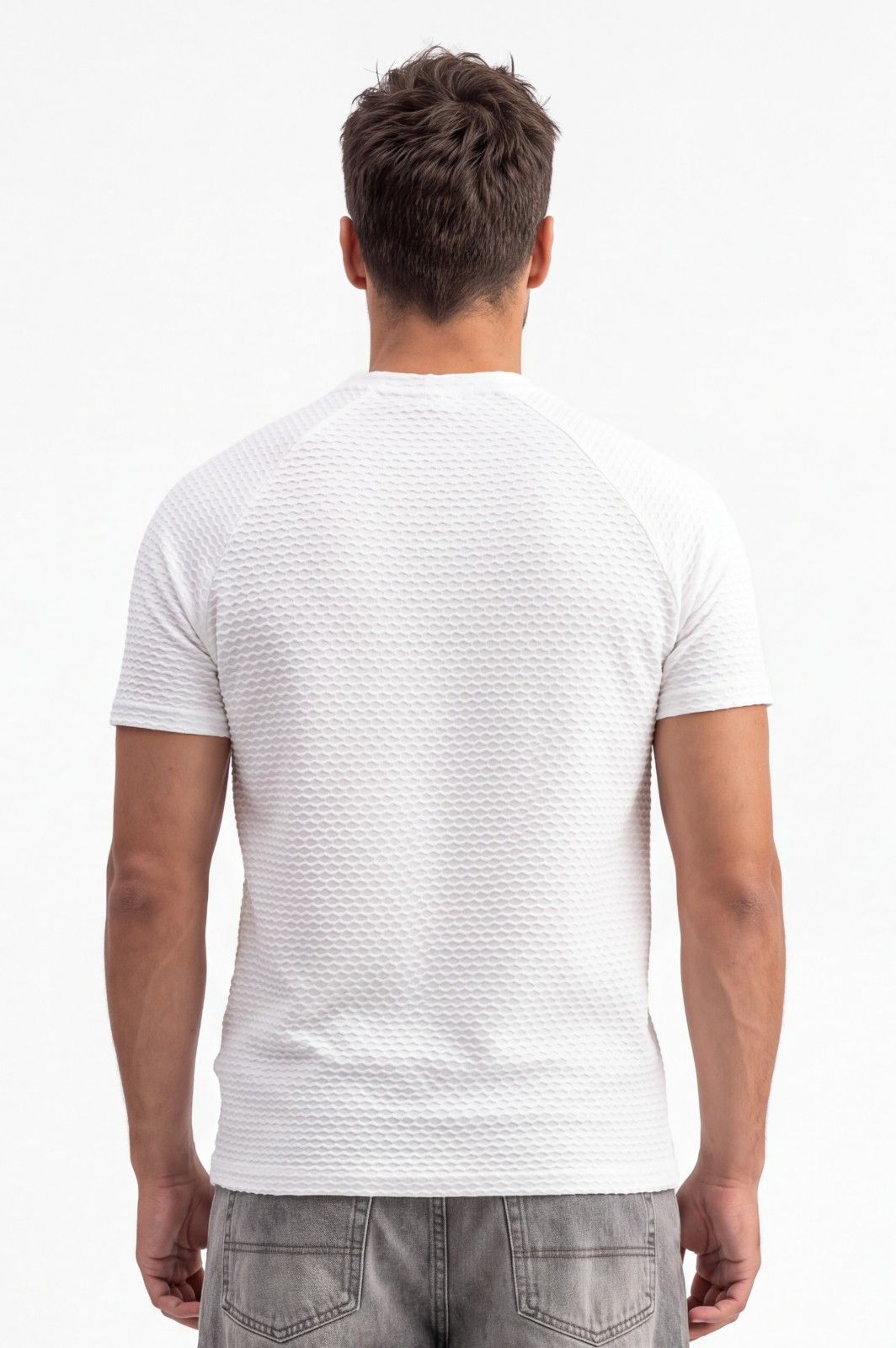 Ανδρικό Χειμερινό T-shirt Nimbus Εκρού