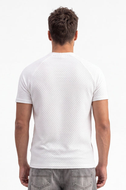 Ανδρικό Χειμερινό T-shirt Nimbus Εκρού