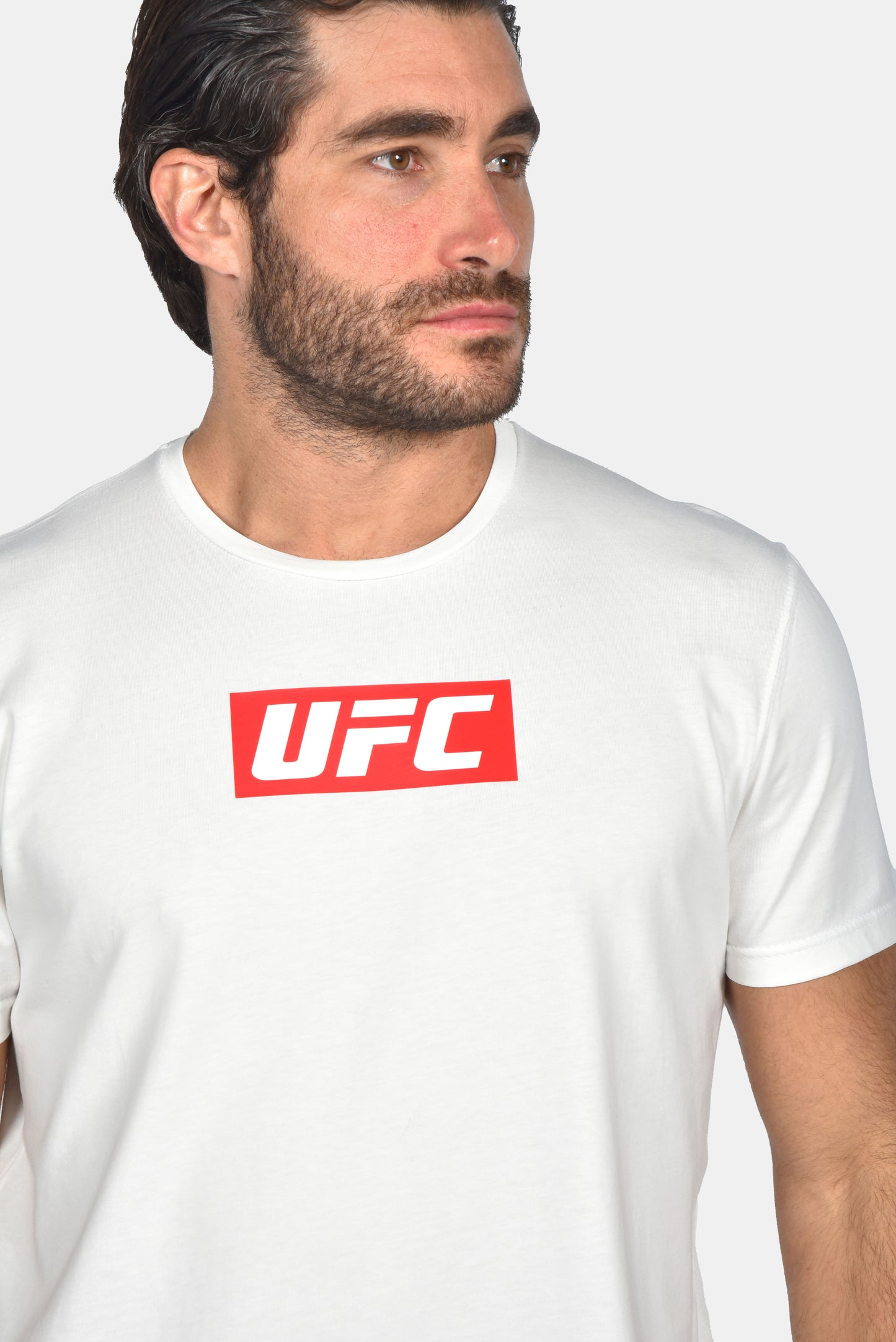 Ανδρικό T-Shirt UFC Λευκό