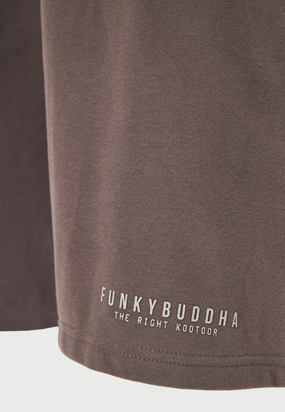 Ανδρική Αθλητική Βερμούδα Essential Funky Buddha Γκρί