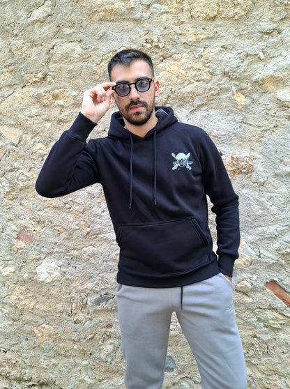 Φούτερ Zoro Logo Clever - Μαύρο