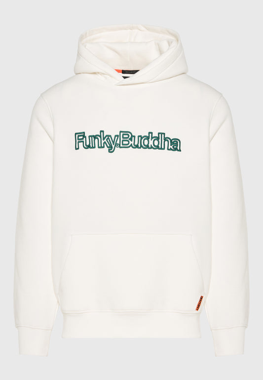 Ανδρικό Φούτερ Logo Funky Buddha Λευκό