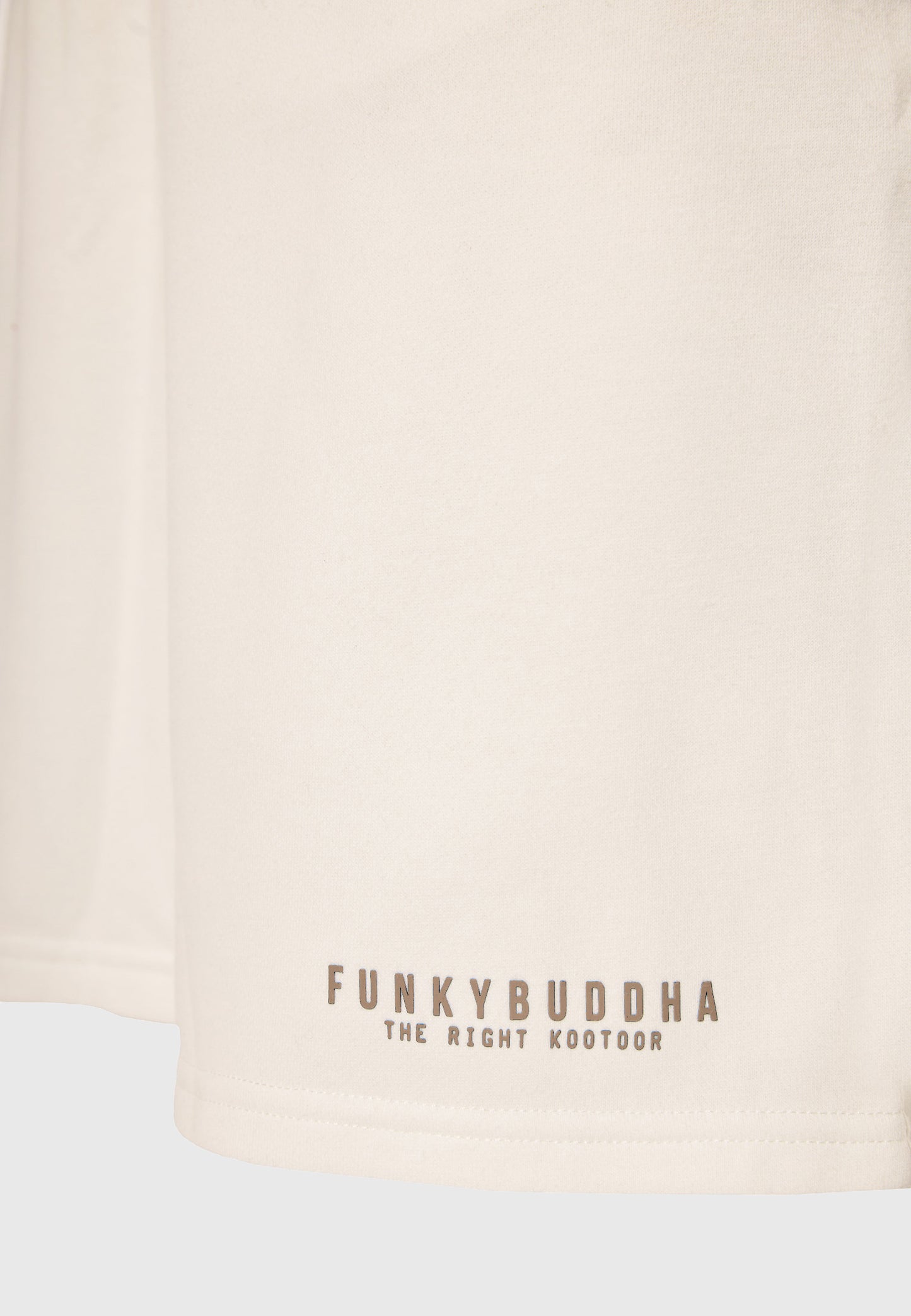 Ανδρική Αθλητική Βερμούδα Essential Funky Buddha Εκρού