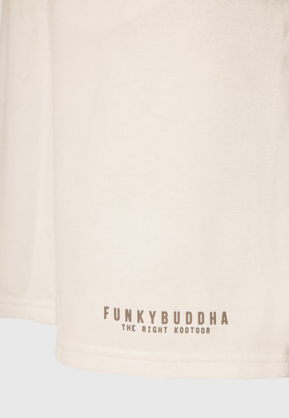 Ανδρική Αθλητική Βερμούδα Essential Funky Buddha Εκρού