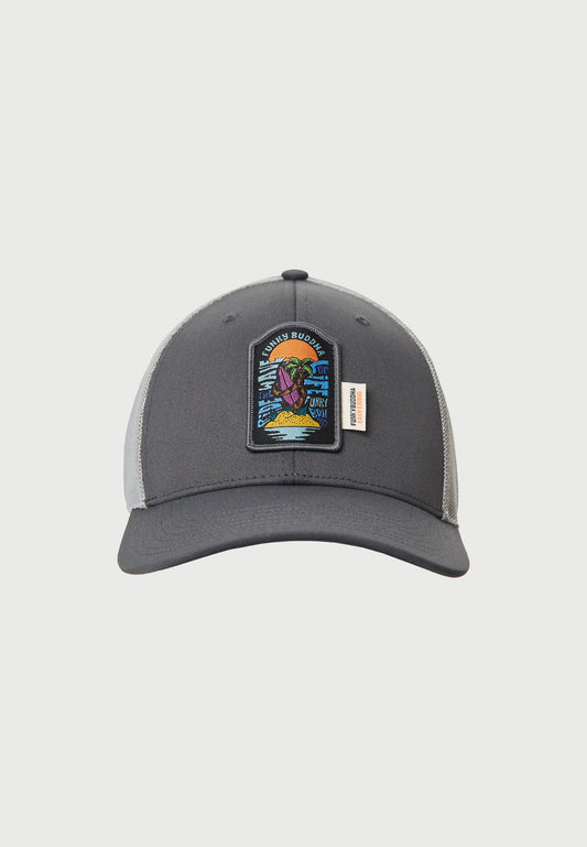 Ανδρικό Καπέλο Funky Buddha Κέντημα Γκρί