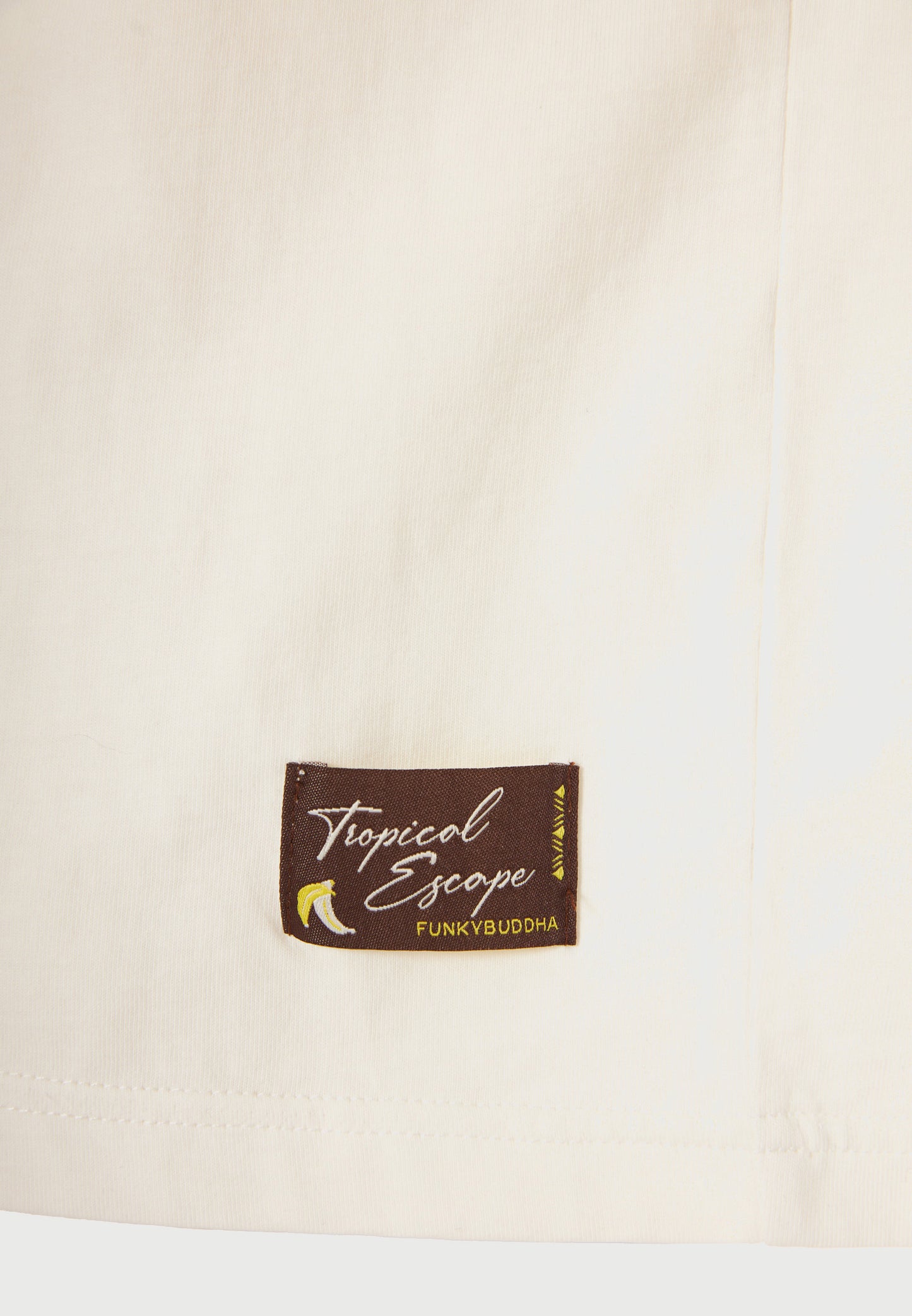 Ανδρικό Oversized T-Shirt Tropical Print Funky Buddha