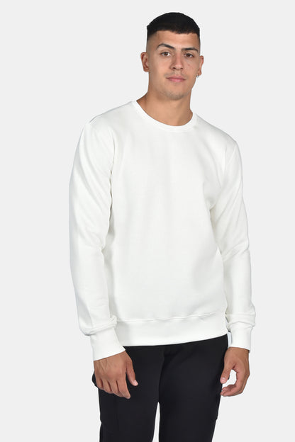 Μπλούζα Φούτερ Clever  - Λευκή