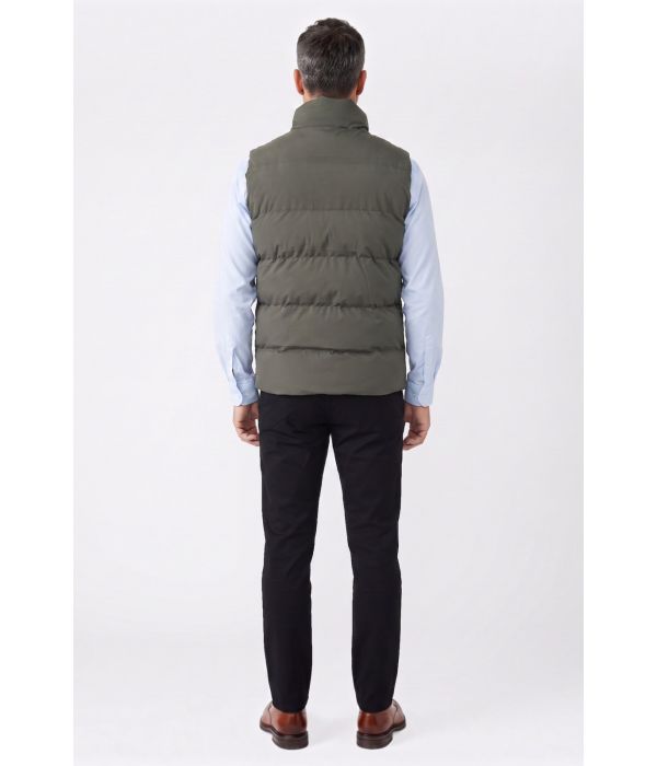 Ανδρικό Puffer Μπουφάν Basecamp Χακί