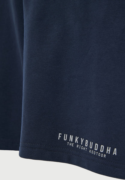 Ανδρική Αθλητική Βερμούδα Essential Funky Buddha Μπλέ