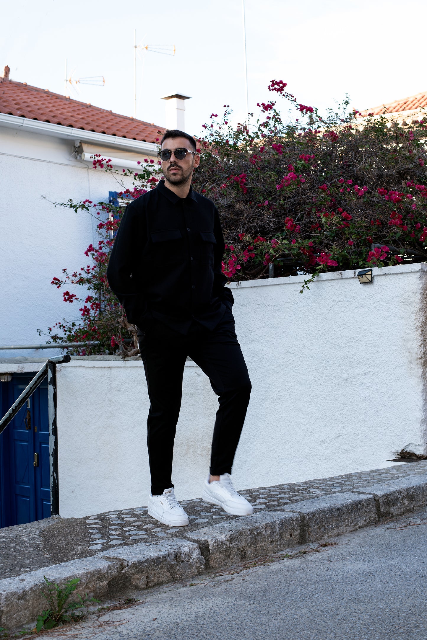 Πουκάμισο Hackers - Μαύρο