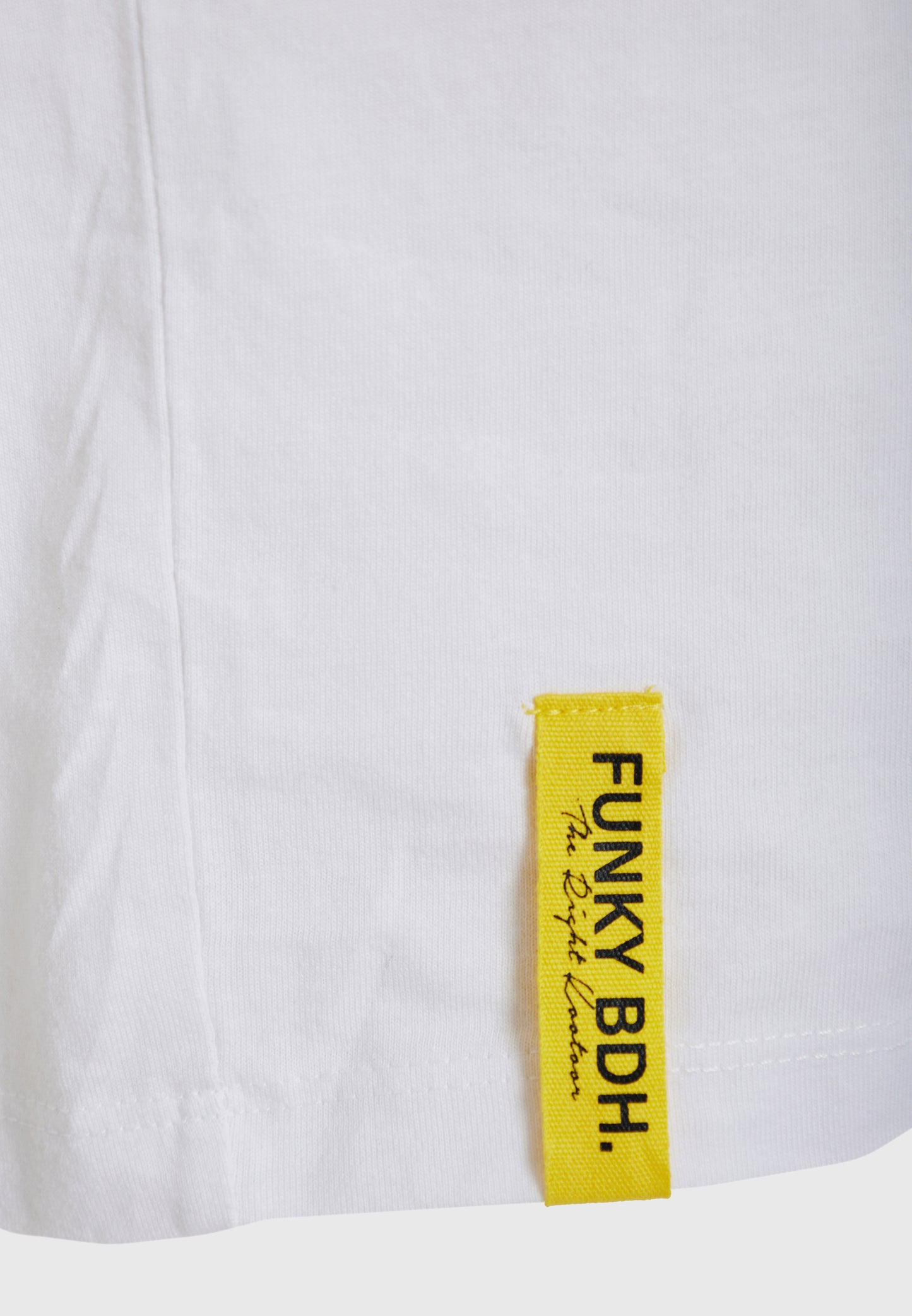 Ανδρικό Relaxed Fit T-Shirt Funky Buddha Λευκό