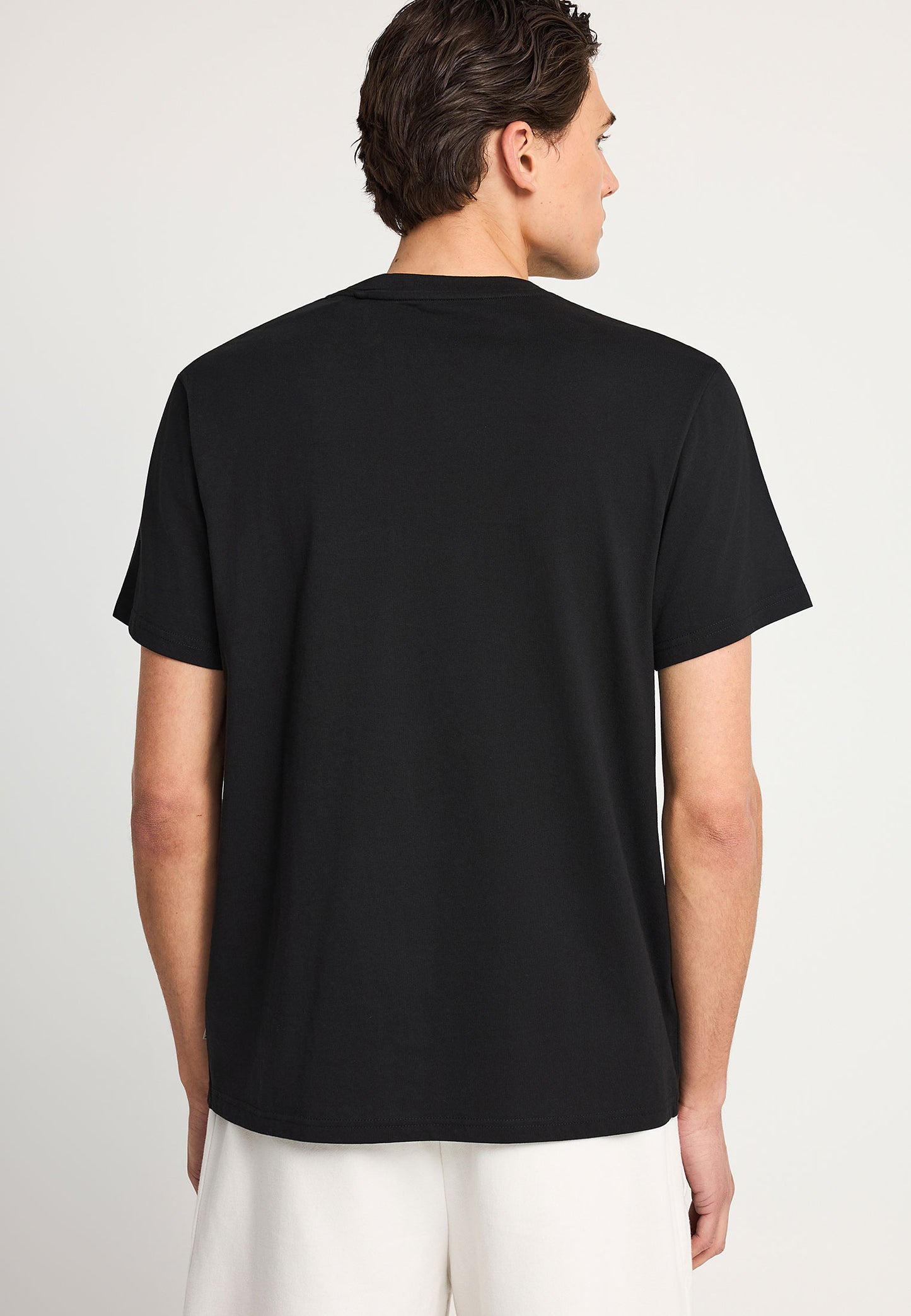 Ανδρικό Μαύρο T-Shirt Funky Buddha Essential Μαύρο