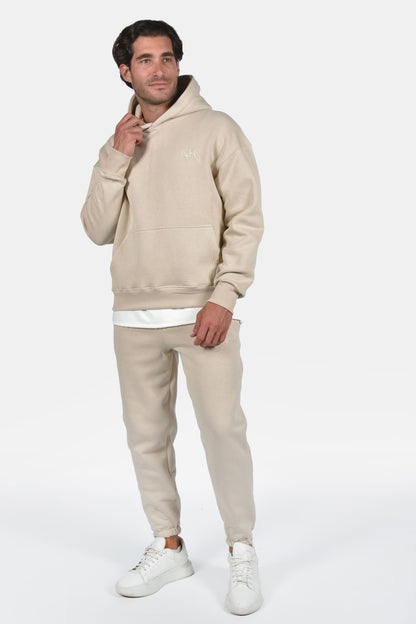 Φούτερ Τρίκλωνο Two Brothers  - Μπέζ