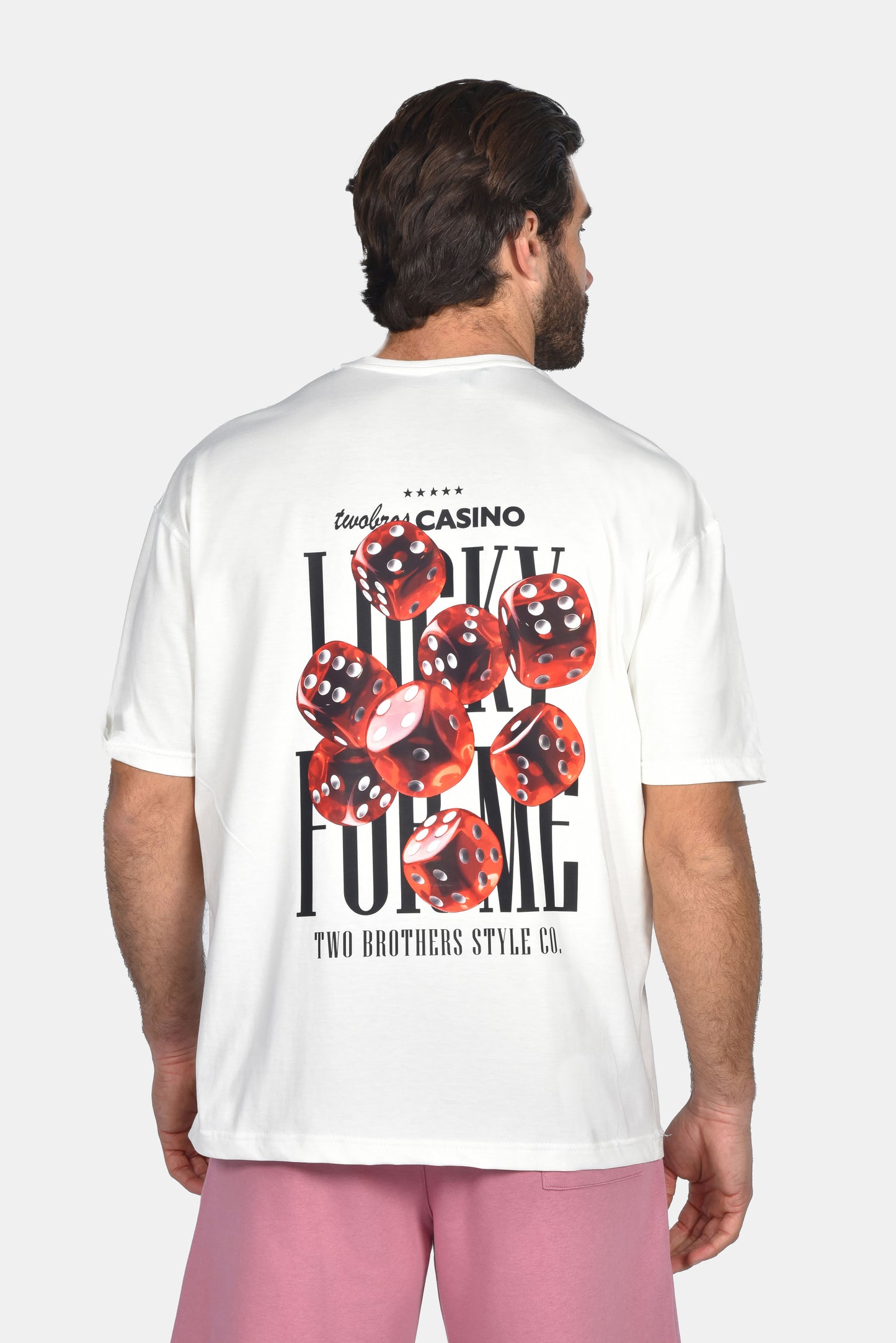 Ανδρικό Oversize T-Shirt Zari - Λευκό
