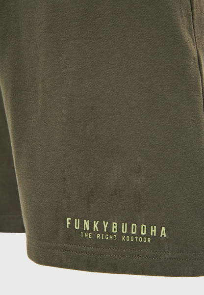 Ανδρική Αθλητική Βερμούδα Essential Funky Buddha Χακί