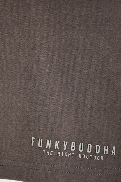 Ανδρική Αθλητική Βερμούδα Essential Funky Buddha Γκρί