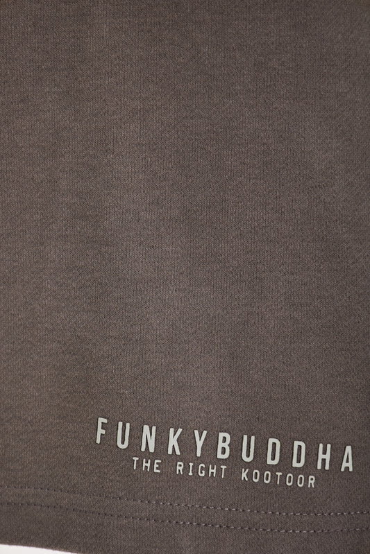 Ανδρική Αθλητική Βερμούδα Essential Funky Buddha Γκρί