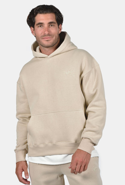 Φούτερ Τρίκλωνο Two Brothers  - Μπέζ