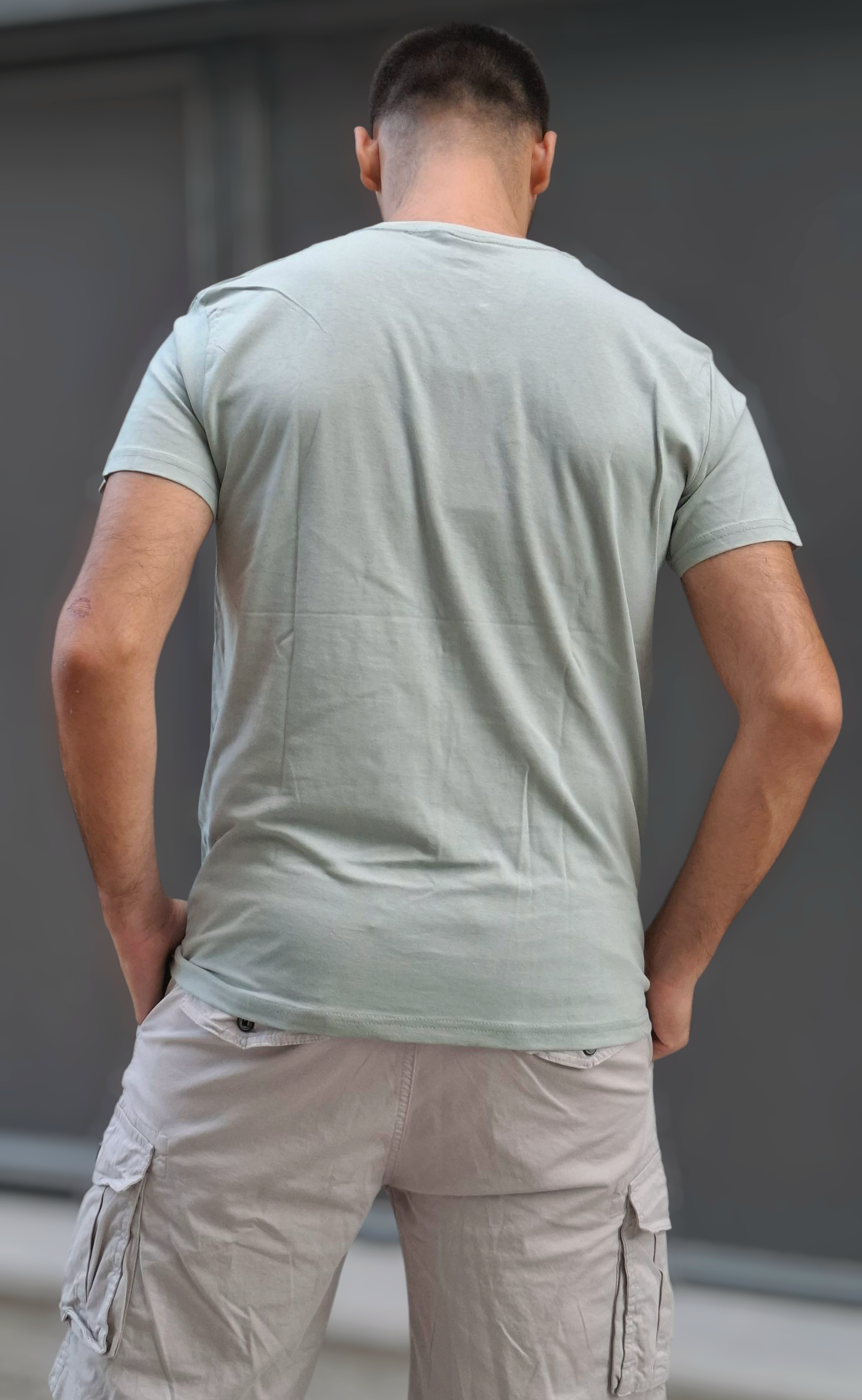 Basic T-shirt - Μέντα