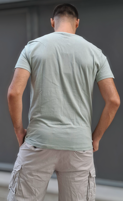 Basic T-shirt - Μέντα