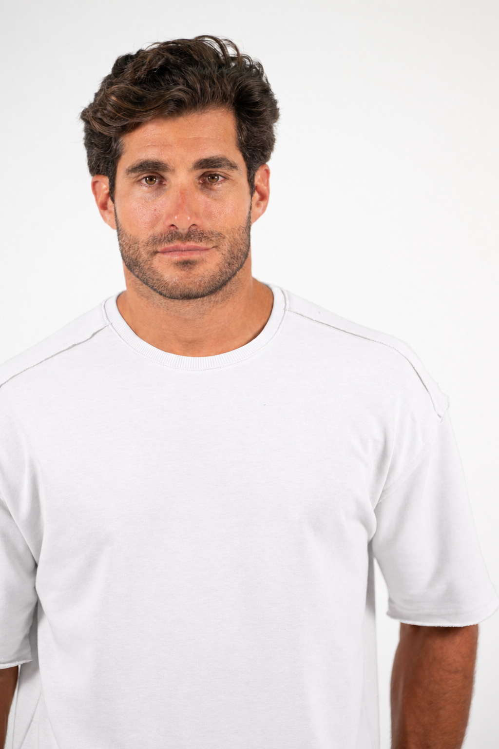 Ανδρικό Χειμερινό T-shirt Two Brothers Λευκό