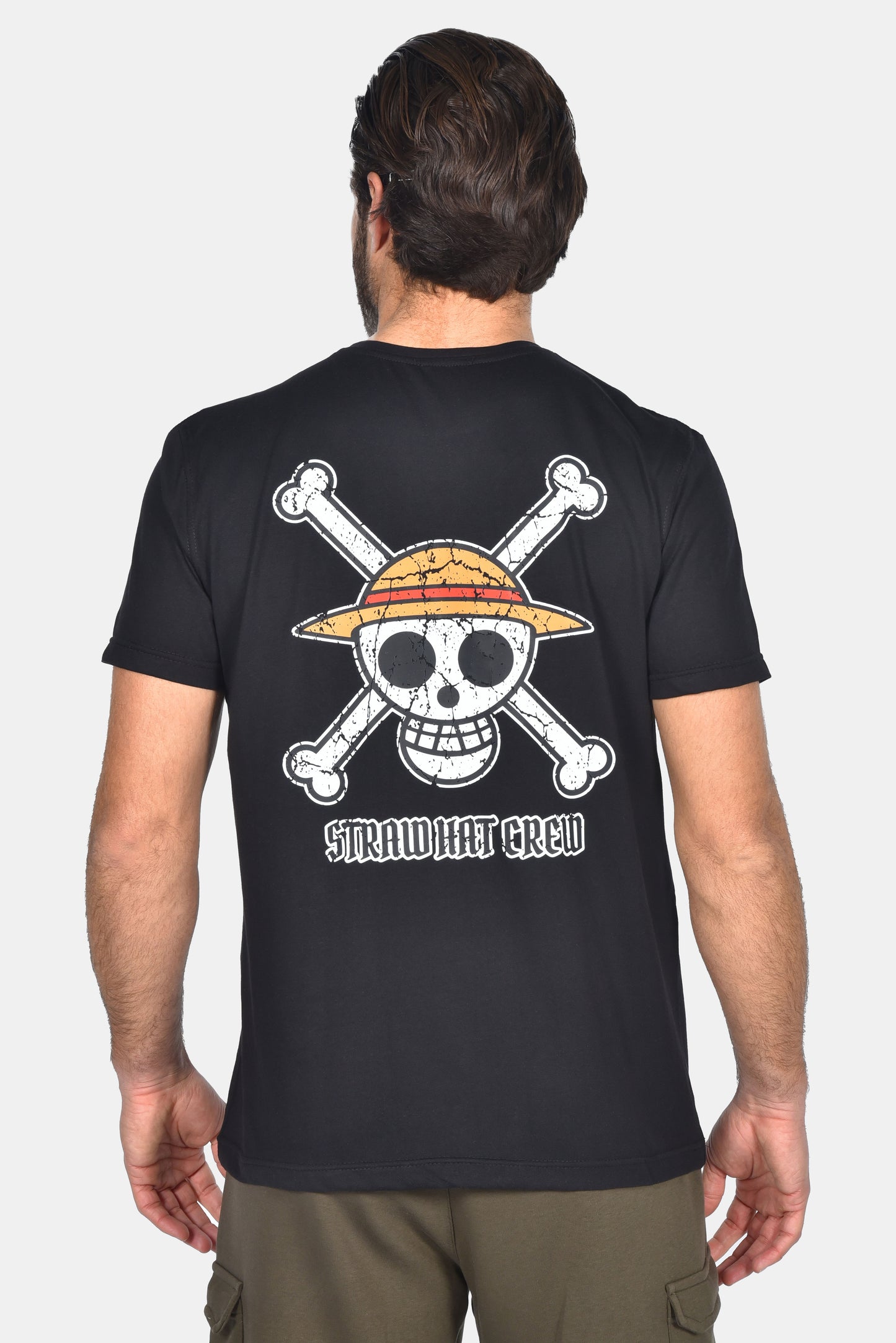 Ανδρικό T-Shirt One Piece Μαύρο