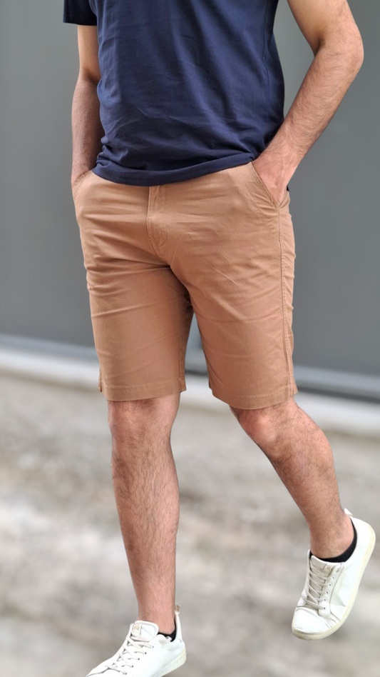 Chino Βερμούδα Frankie Denim Regular Fit - Ταμπά