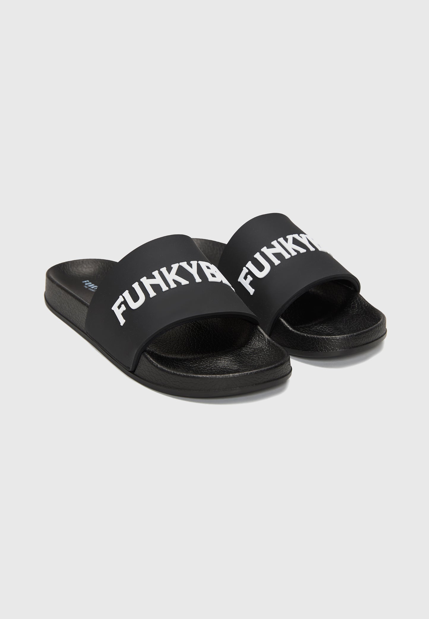 Ανδρική Pool Slider Funky Buddha παντόφλα Μαύρη