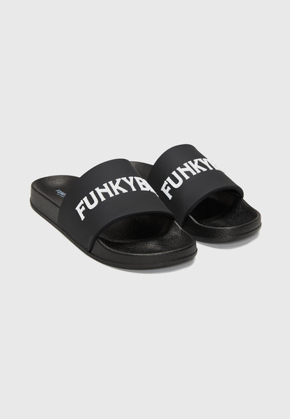 Ανδρική Pool Slider Funky Buddha παντόφλα Μαύρη