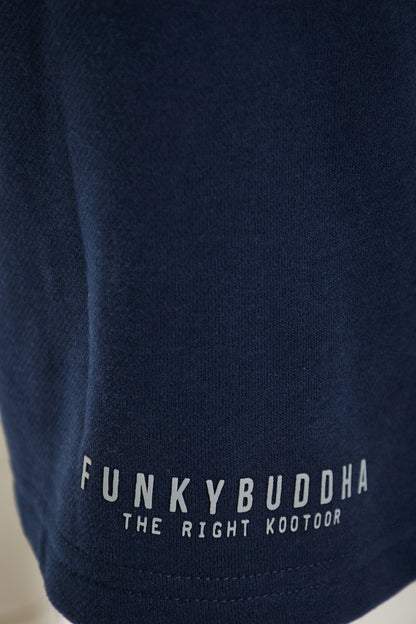 Ανδρική Αθλητική Βερμούδα Essential Funky Buddha Μπλέ