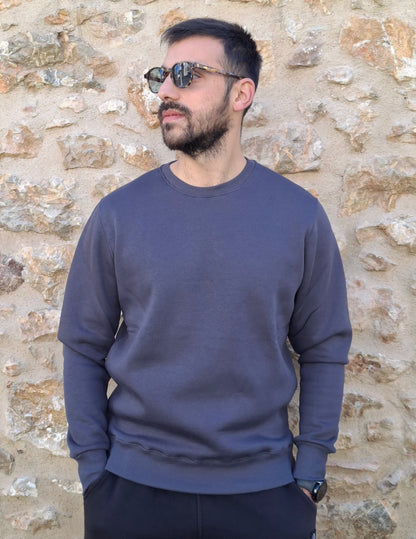 Μπλούζα Φούτερ Clever  - Ανθρακί