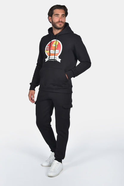 Hoodie Clever Simpsons - Μαύρο