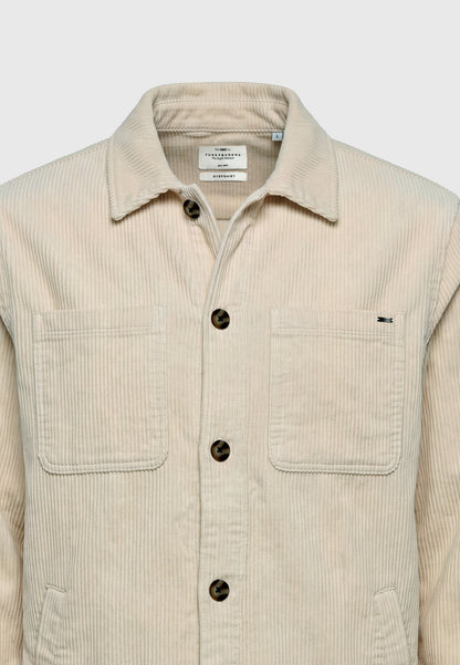 Ανδρικό Κοτλέ Overshirt Funky Buddha με Τσέπες