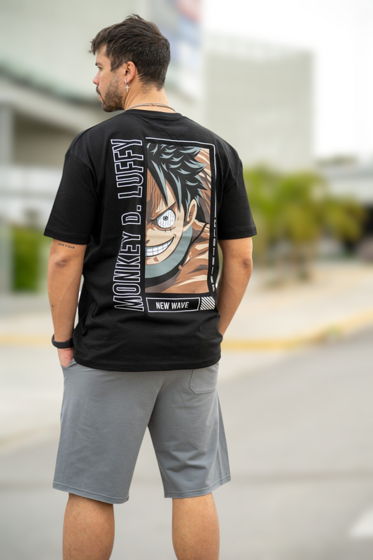 T-Shirt Pirate Logo - Μαύρο