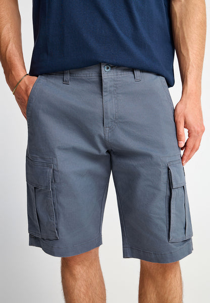 Ανδρική Cargo Βερμούδα Funky Buddha Dusty Blue