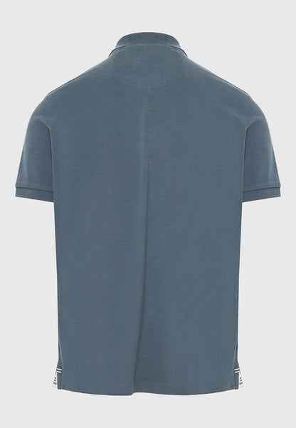 Ανδρικό polo Funky Buddha Essential Γκρί