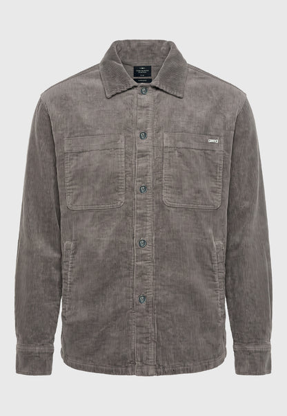 Ανδρικό Κοτλέ Overshirt Funky Buddha με Τσέπες