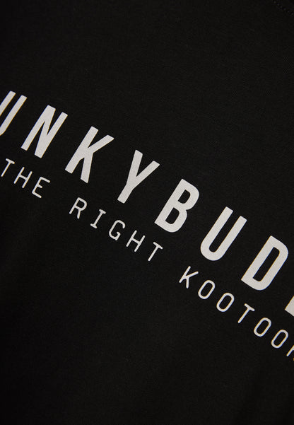 Ανδρικό Μαύρο T-Shirt Funky Buddha Essential Μαύρο