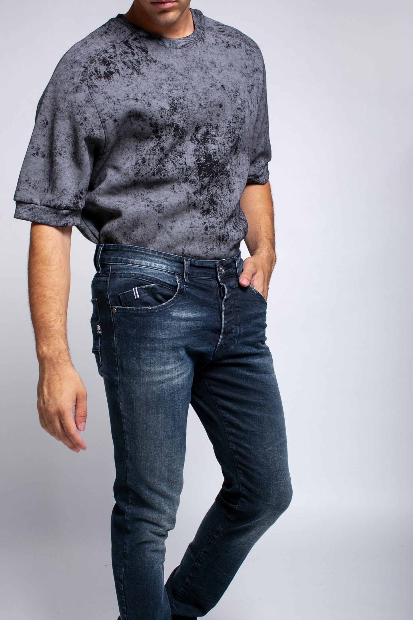 Τζίν Παντελόνι Hackers - Blue Black