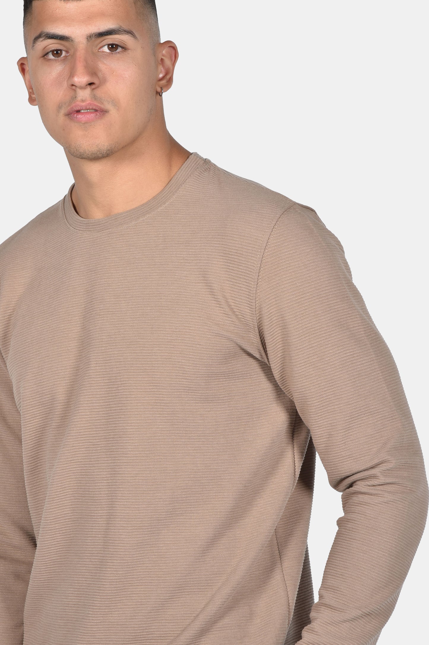 Μπλούζα Μακρυμάνικη Clever - Καφέ