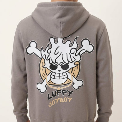 Ανδρικό Φούτερ One Piece Logo Γκρί
