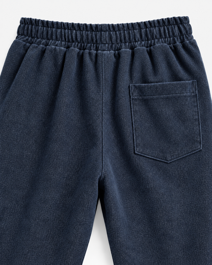 Ανδρικό Παντελόνι Tapered New wave Μπλέ Σκούρο