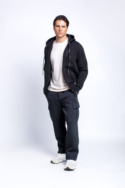 Ζακέτα Classic Φούτερ Hackers - Μαύρο