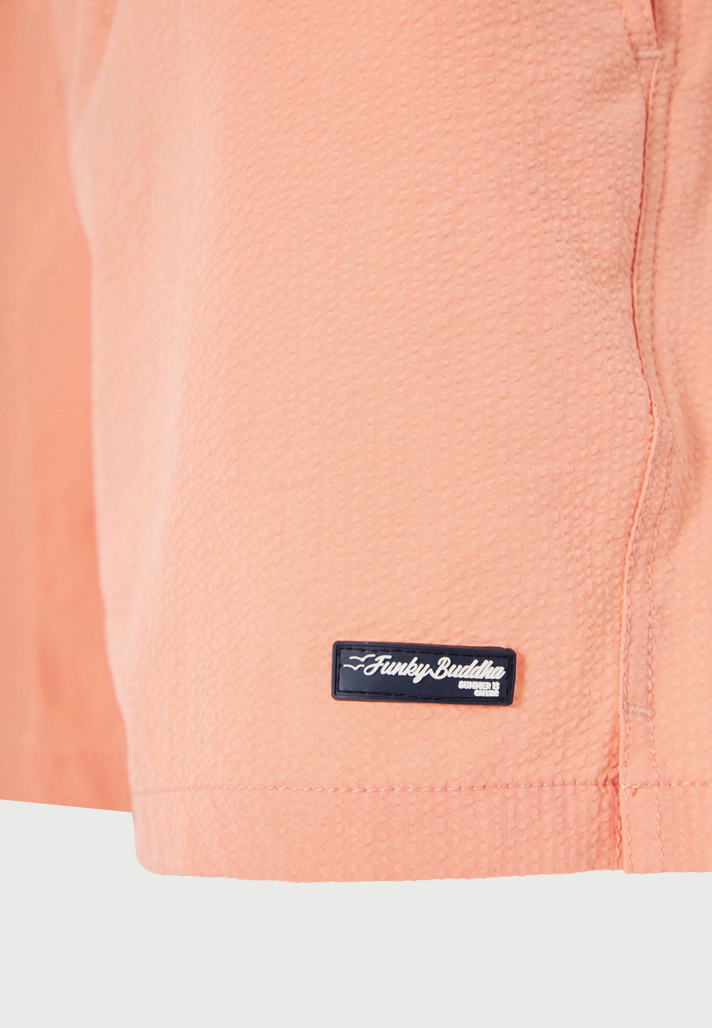 Ανδρικό Μαγιό Wafle Funky Buddha Coral Sand