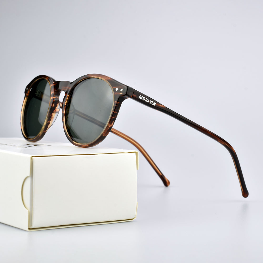 Ανδρικό Γυαλί Athene Wood Brown RedRaven