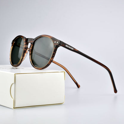 Ανδρικό Γυαλί Athene Wood Brown RedRaven