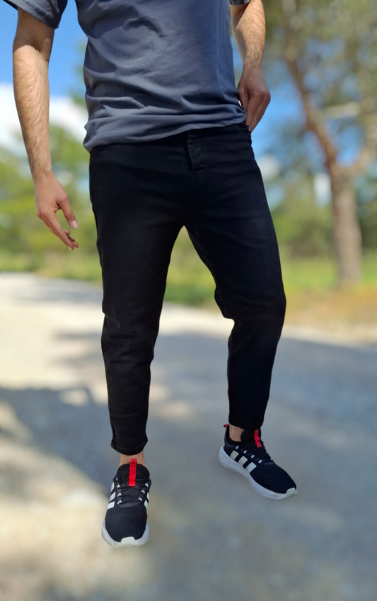 Παντελόνι Jean Loose Fit - Μαύρο