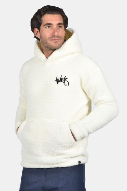 Φούτερ Γουνάκι Two Brothers  - Εκρού